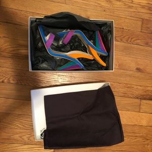 Brian Atwood Suede Sandals